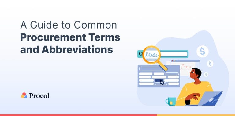 A Guide to Common Procurement Terms and Abbreviations